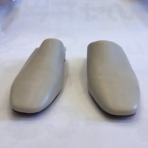 Cream Leather Pour La Victoire Sebina Mules